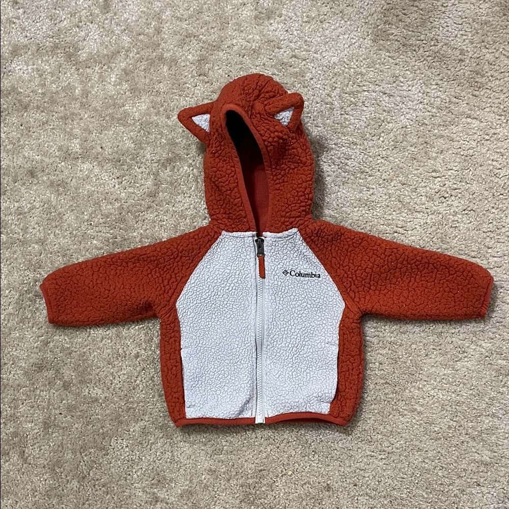 Columbia Hooded Fox Fleece Jacket 6-12M